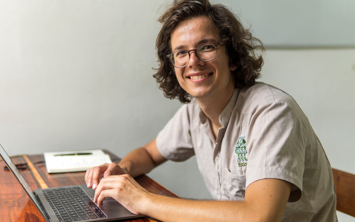 Felix Finkbeiner ist Gründer der Kinder- und Jugendinitiative Plant-for-the-Planet und unterstützt den 54. Internationalen Jugendwettbewerb „jugend creativ“ zum Thema „Der Erde eine Zukunft geben“.<br>Foto: Francisco Diaz, Planet-for-the-Planet